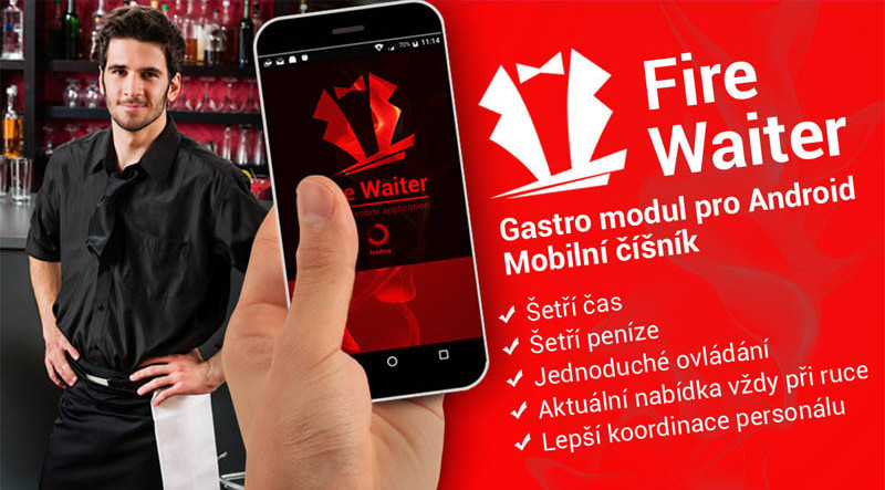 Mobilní číšník - Rozšíření pokladny AWIS - E-shop AWIS